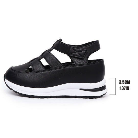 Damen Plateau‑Sneaker‑Sandale mit Klettverschluss und geschlossener Zehenpartie Shop Nory
