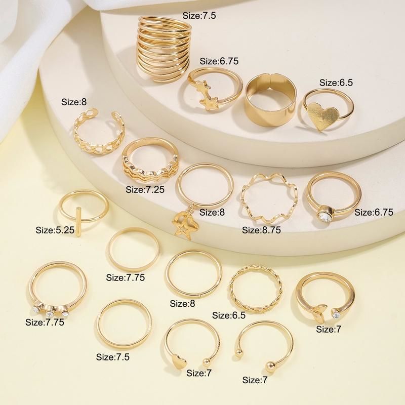 Damen Ring-Set mit modernen, verspielten Designs Shop Nory