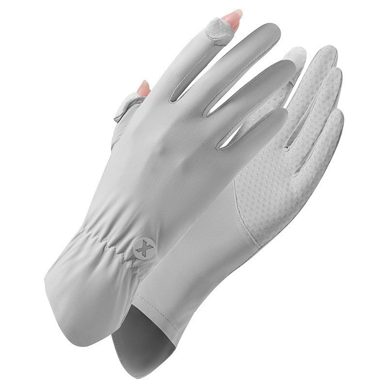 Sonnenschirm Eis Seide Handschuhe