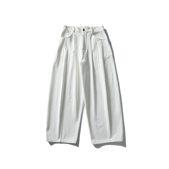 Damen Hochtaillierte Culotte-Hose mit sichtbarer Bügelfalte und weitem Cropped‑Bein Shop Nory