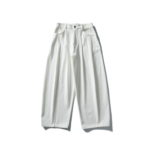Damen Hochtaillierte Culotte-Hose mit sichtbarer Bügelfalte und weitem Cropped‑Bein Shop Nory