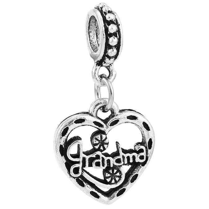 Anhängercharme Orientalische Tänzerin mit Funkelnden Kristallen