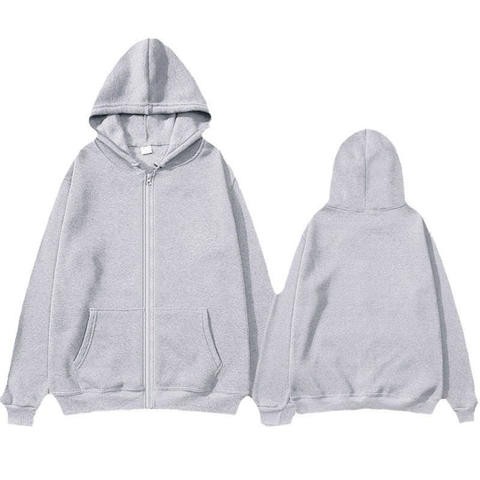 Unisex Zip-Hoodie mit robustem Metallreißverschluss, angerauter Fleece-Innenseite, geteilten Eingrifftaschen und verstärkten Nähten Shop Nory