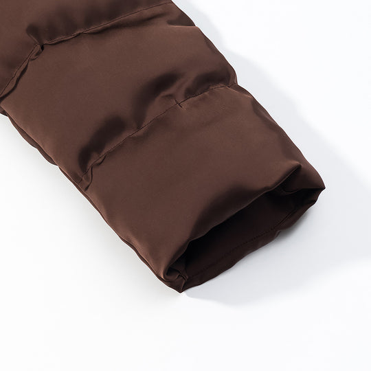 Damen Wärmende Kurz-Steppjacke mit Oversize-Kragen und 2‑Wege‑Reißverschluss Shop Nory