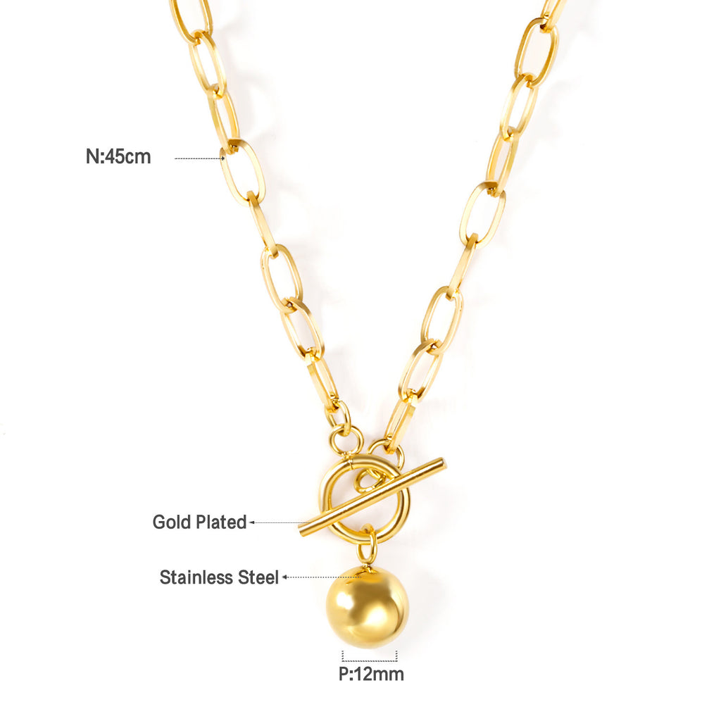 Damen Halskette mit herzförmigem Anhänger aus Edelstahl und modischem Kettendesign Shop Nory