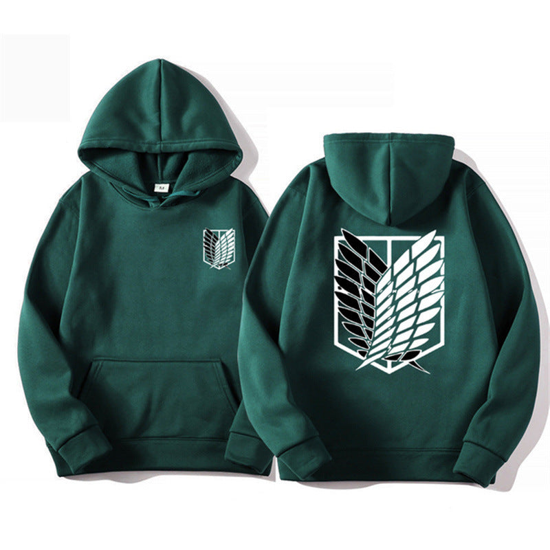 Damen Kapuzenpullover mit klassischem Anime-Motiv