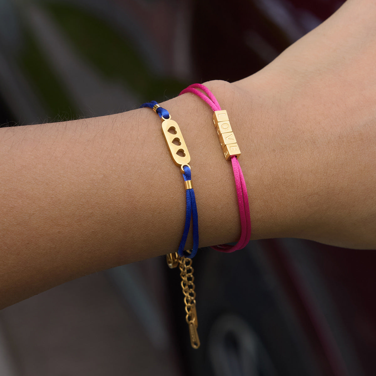 Damen edles Herzarmband aus hypoallergenem Edelstahl Shop Nory