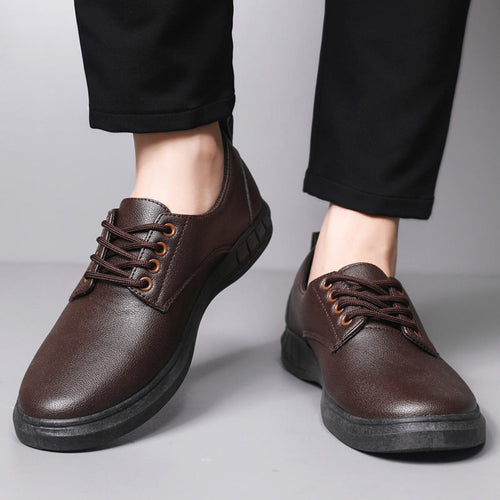 Herren Schnürschuhe mit rutschfester Sohle und ergonomischer Dämpfung