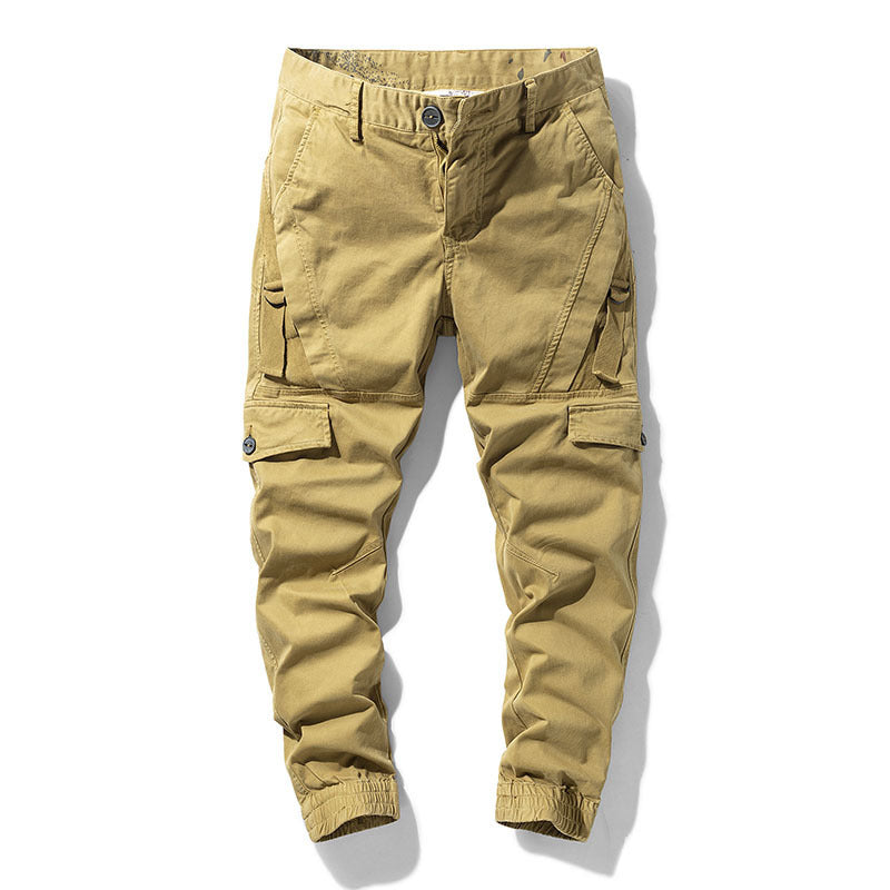 Herren funktionale Cargo‑Joggerhose im Utility‑Workstyle mit Elastikbündchen Shop Nory