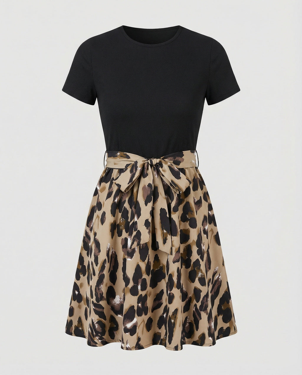 Damen Freizeitkleid im Zweiteiler Look