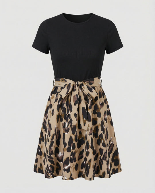 Damen Freizeitkleid im Zweiteiler Look