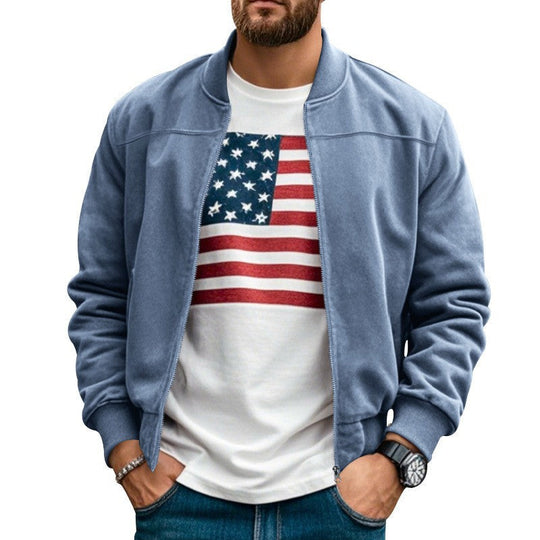 Herren Bomberjacke mit modernem Schnitt und praktischen Taschen