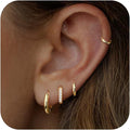 Damen Ohrstecker-Set mit funkelnden und eleganten Designs Shop Nory