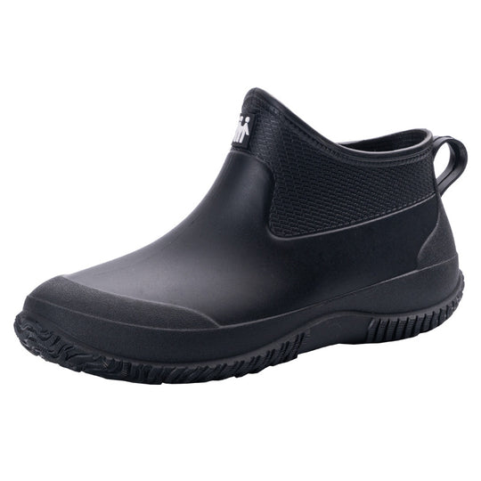 Herren Kurzschaftige wasserdichte Gummistiefelette mit griffiger Profilsohle Shop Nory
