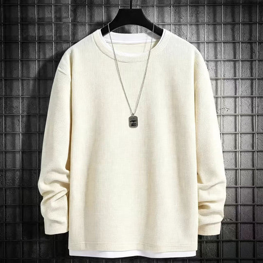 Herren Langarmshirt mit strukturiertem Design Shop Nory