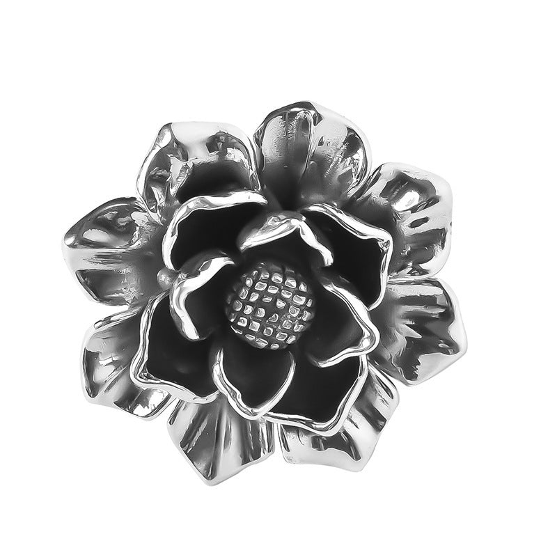 Damenring mit kunstvollem Blumen-Design Shop Nory