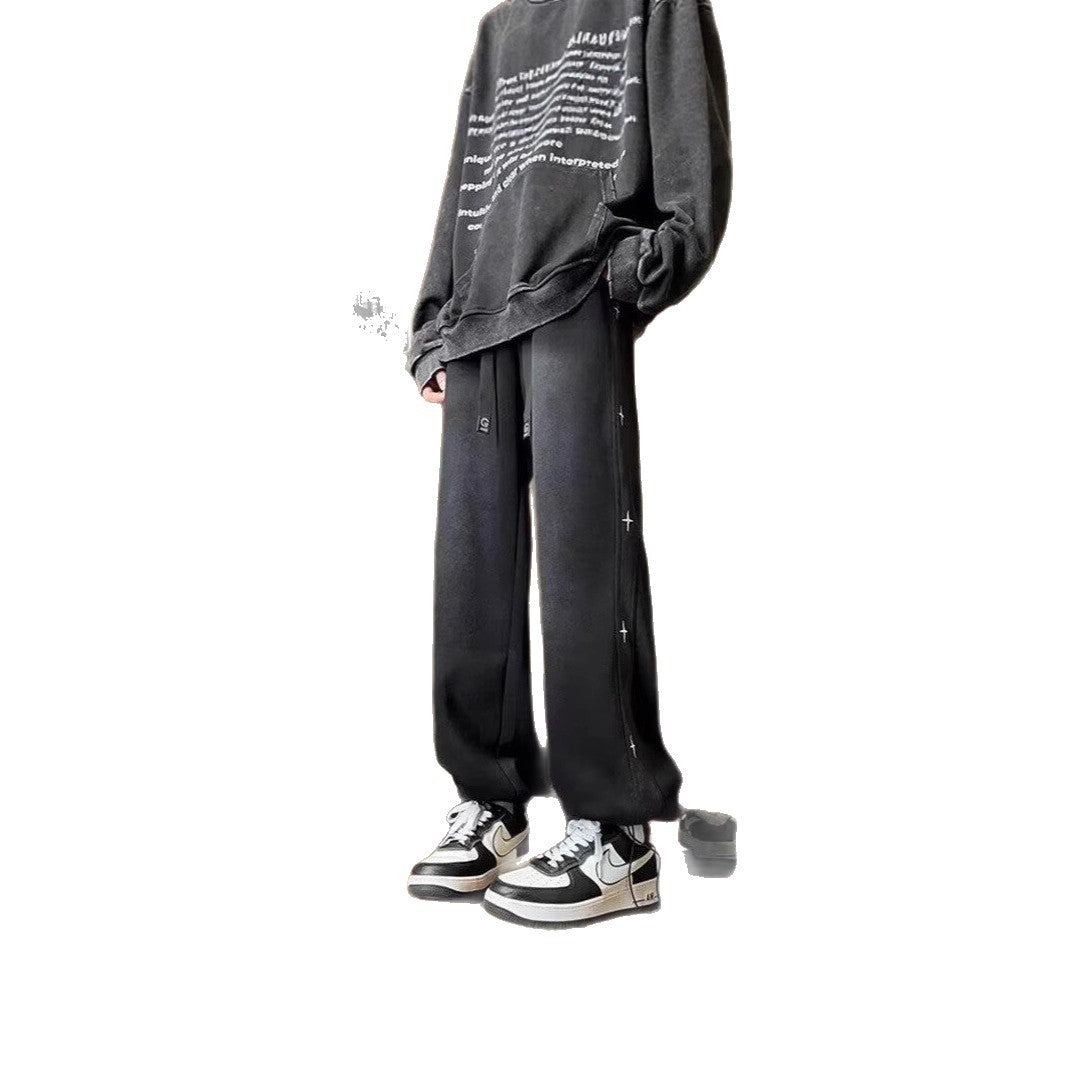 Damen Weitgeschnittene Jeanshose mit einzigartigem Design Shop Nory