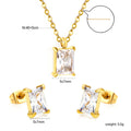 Damen Schmuckset mit Halskette und passenden Ohrsteckern Shop Nory