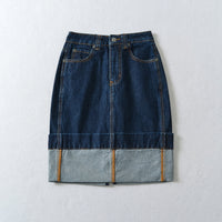 Blauer kurzer Rock