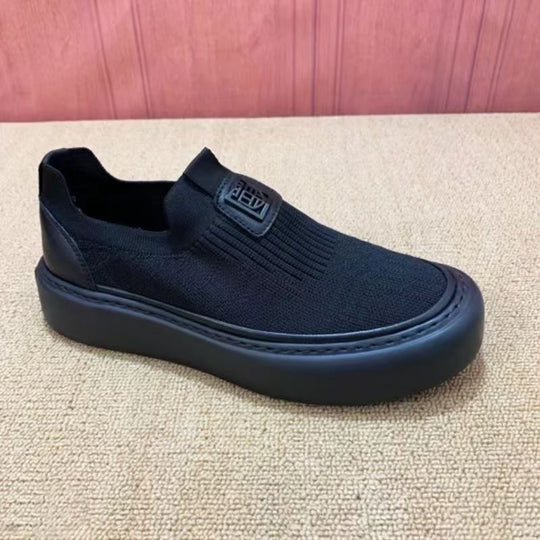 Herren Strick-Slip-on-Sneaker mit elastischem Schaft und dicker Plateau-Sohle Shop Nory