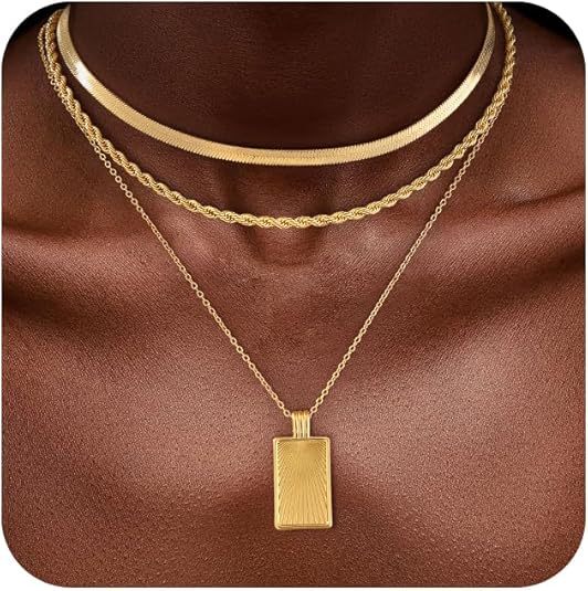 Damen Halsketten-Set mit detailliertem Design und eleganten Anhängern Shop Nory