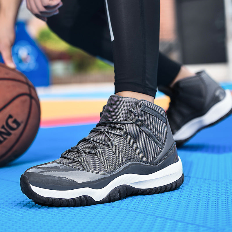 Damen Sportliche Basketballschuhe mit hohem Kragen und rutschfester Sohle