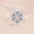 Damen Schmuckring mit funkelndem Design und strahlenförmigen Zirkonia Shop Nory