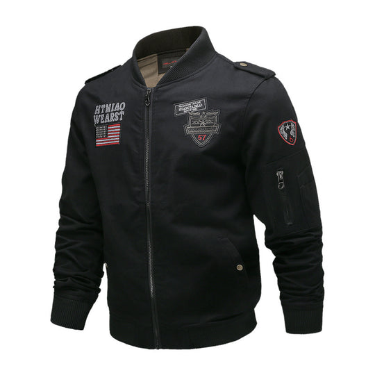 Herren Militärische Freizeitjacke Shop Nory
