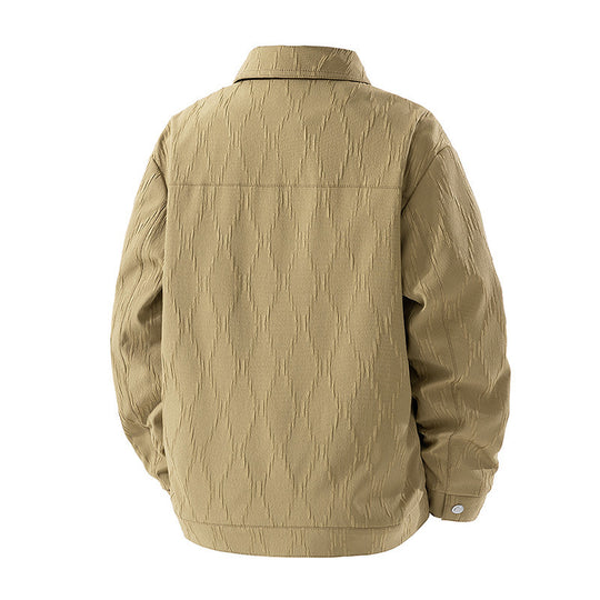 Herren Modische Jacke mit strukturiertem Gewebe Shop Nory