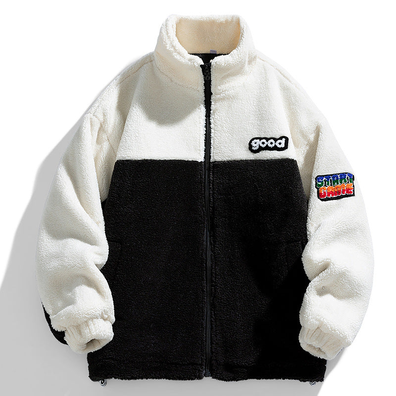 Herren Gemütliche Fleecejacke mit Kapuze Shop Nory