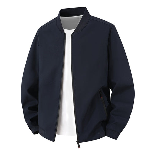 Herren Leichte Bikerjacke mit Stehkragen Shop Nory