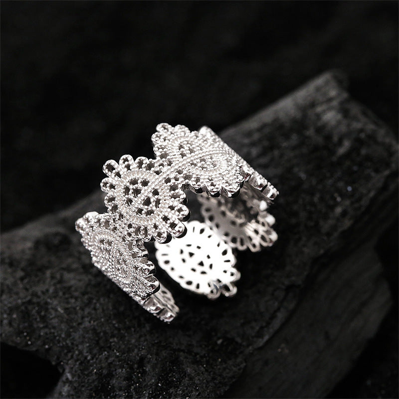 Damen filigraner Spitzenring Shop Nory