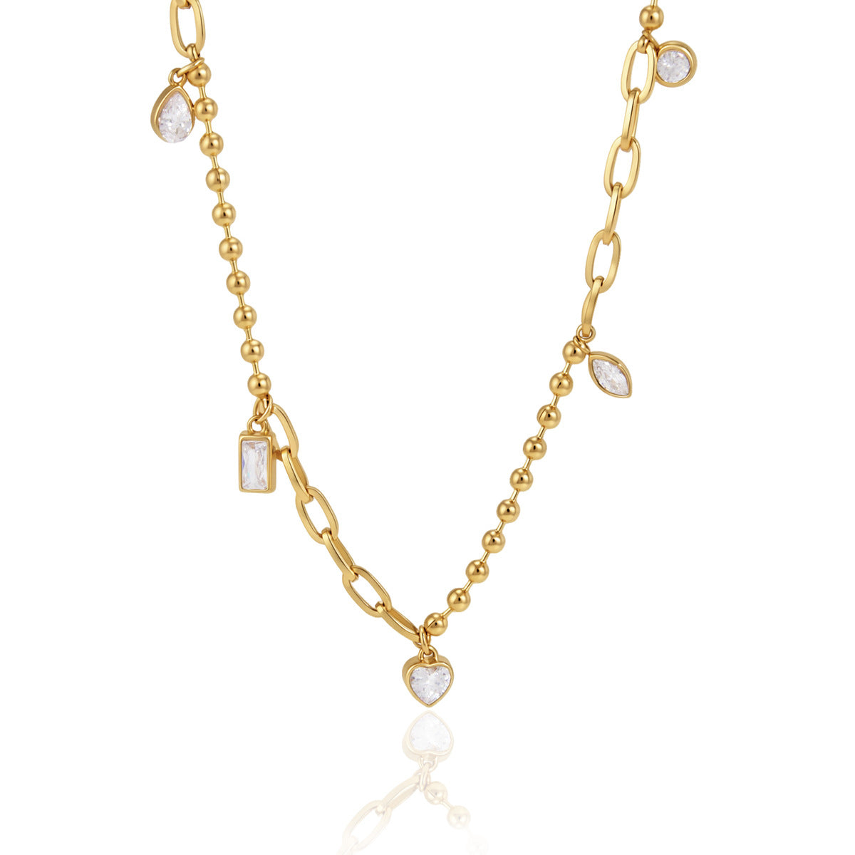 Damen elegante Halskette mit wasserfestem Design und hypoallergenen Eigenschaften Shop Nory