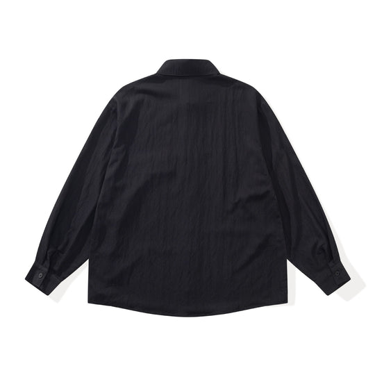 Unisex Oversized Hemdjacke im Patchwork‑Design Shop Nory