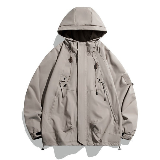 Damen technische Funktionsjacke mit verstellbarem Kapuzensystem und robustem Wetterschutz