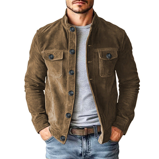 Herren elegante Jacke mit modernen Details