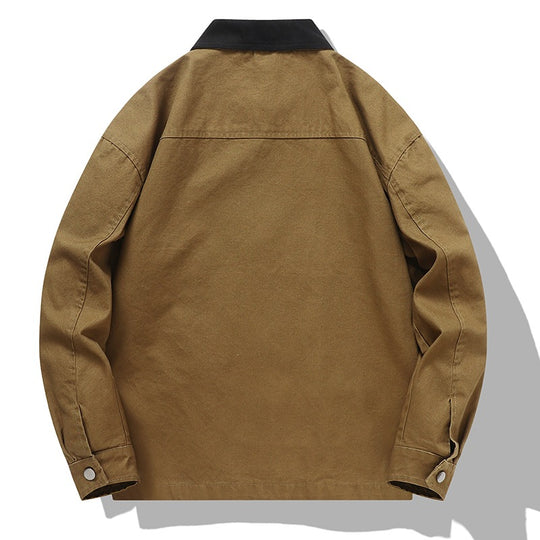 Herren Lässige Freizeitjacke mit hohem Kragen Shop Nory