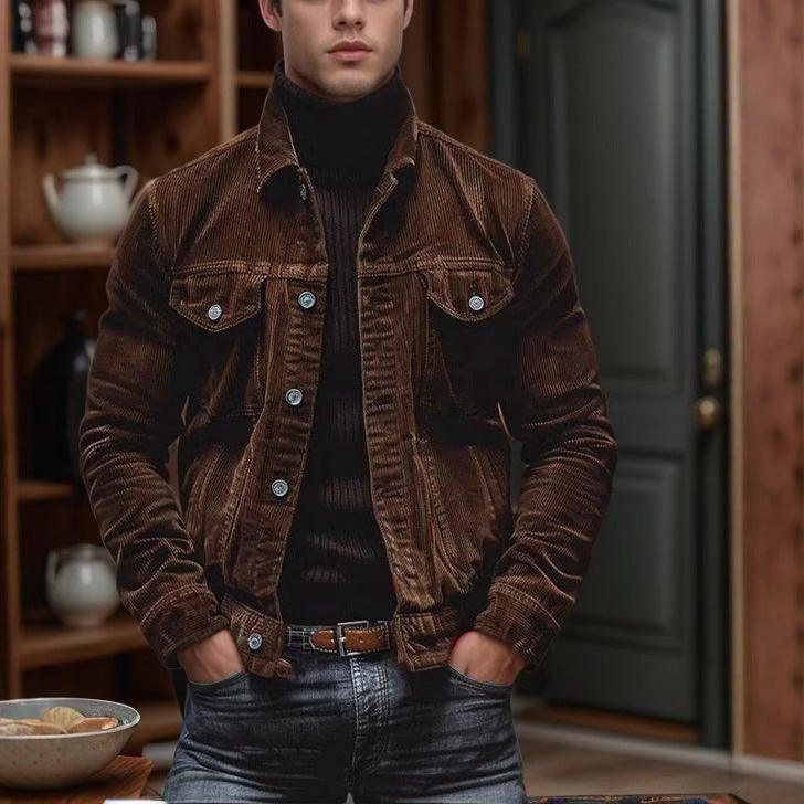 Herren Cordjacke