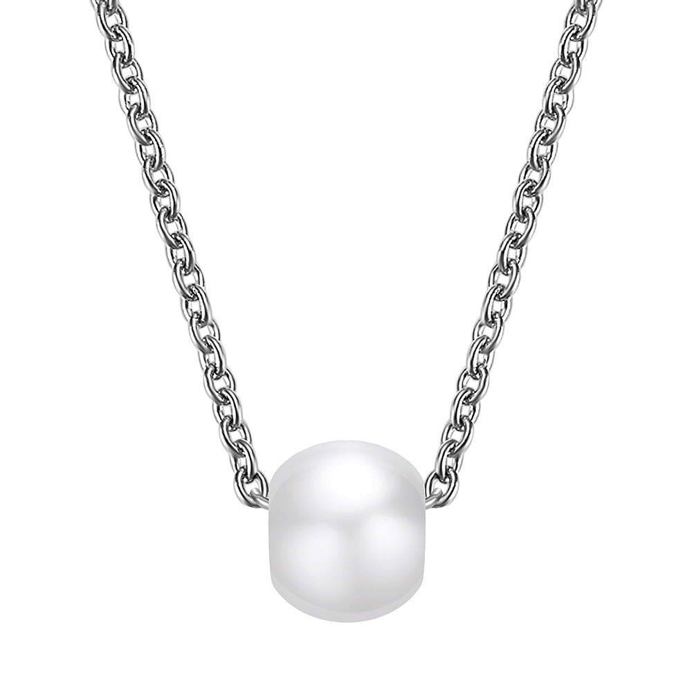 Damen Halskette mit stilvollem Anhänger aus hochwertigem Edelstahl Shop Nory
