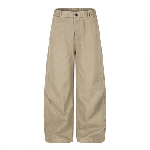 Damen Weite Culotte-Hose mit hohem Bund, elastischem Einsatz und Utility‑Nähten Shop Nory