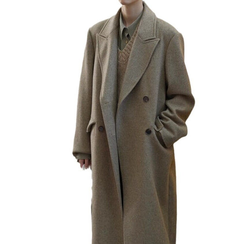 Damen Elegante und moderne Wool Trenchcoat Shop Nory