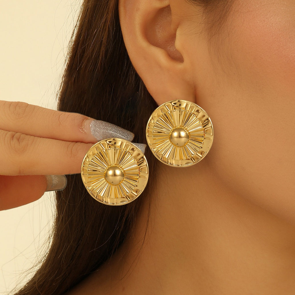 Damen Ohrringe im exklusiven Sonnenblumen-Stil Shop Nory