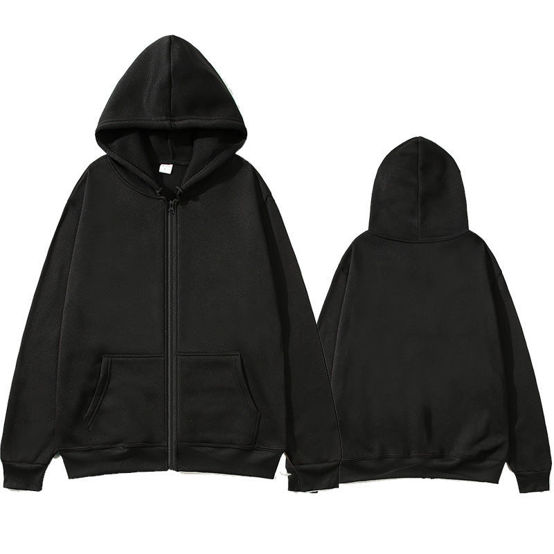 Unisex Zip-Hoodie mit robustem Metallreißverschluss, angerauter Fleece-Innenseite, geteilten Eingrifftaschen und verstärkten Nähten Shop Nory