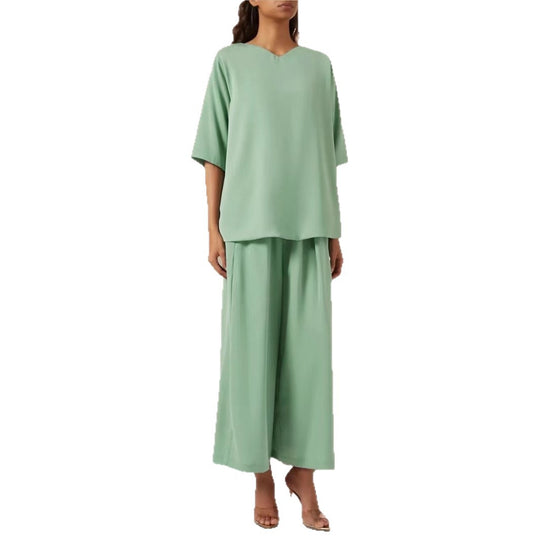 Damen Fließender Maxi-Kaftan-Mantel mit offenem Vorderteil und minimalistischem Stehkragen Shop Nory