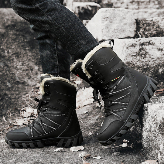 Damen Winterboots mit isolierendem Innenfutter und rutschfester Sohle