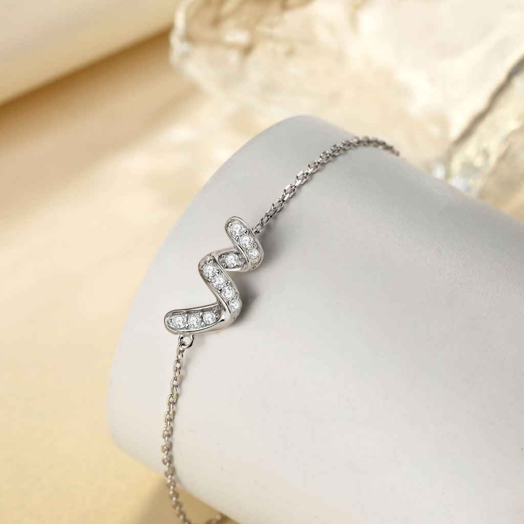 Damen elegantes Zirkonia-Armband mit verspieltem Design Shop Nory