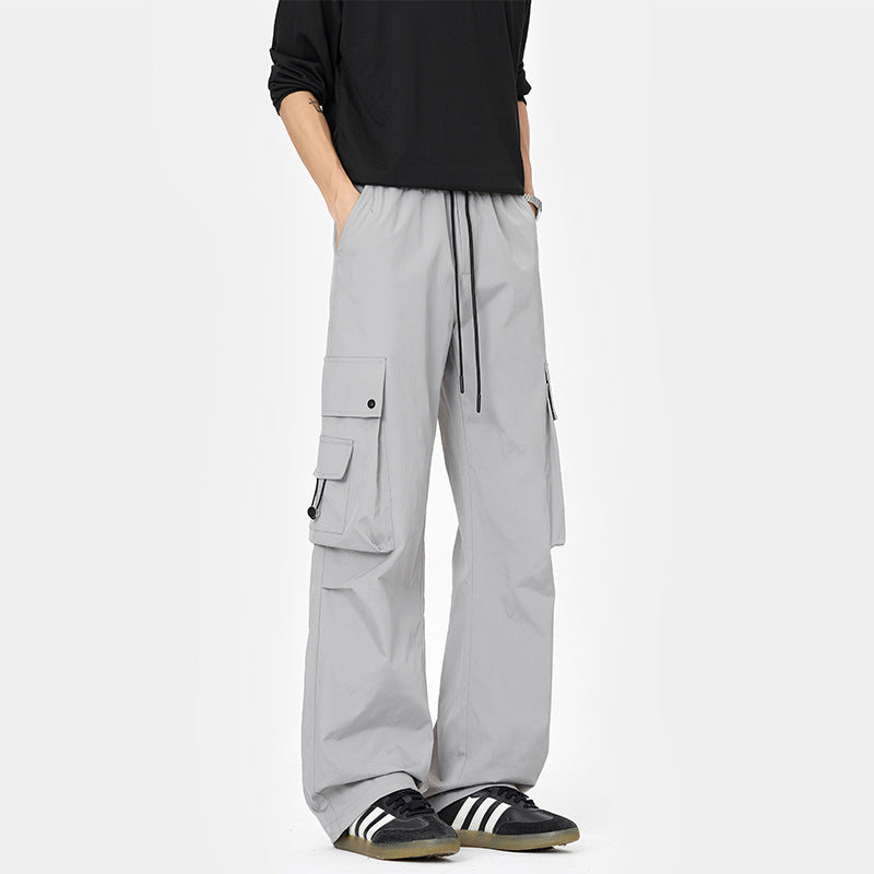 Herren Cargo-Hose mit mehreren Taschen und elastischem Bund Shop Nory