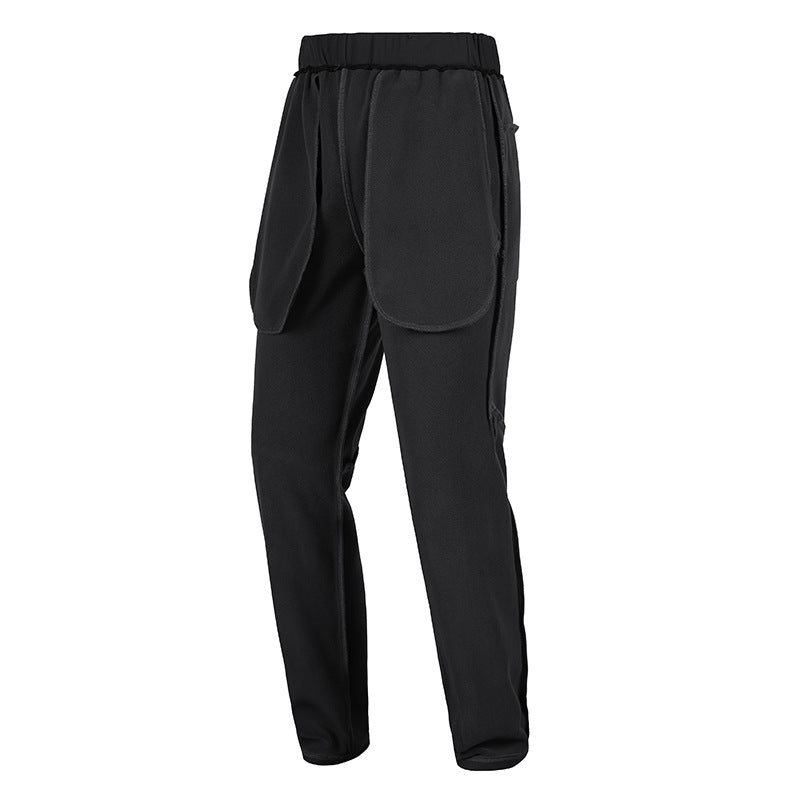 Herren Technische Cargo-Fleecehose mit übergroßen Klappentaschen und elastischem Bund Shop Nory