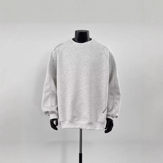 Herren Modischer Sweatshirt mit Schulter-Patch-Design Shop Nory
