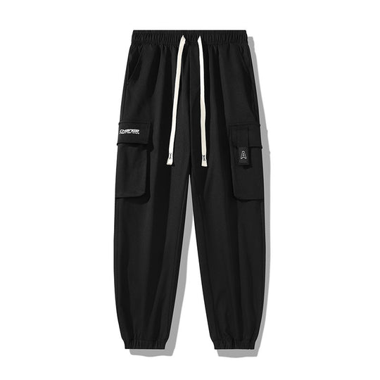 Herren Urbaner Utility-Jogger mit Oversize-Cargotaschen, Kordelzug und elastischen Knöcheln Shop Nory